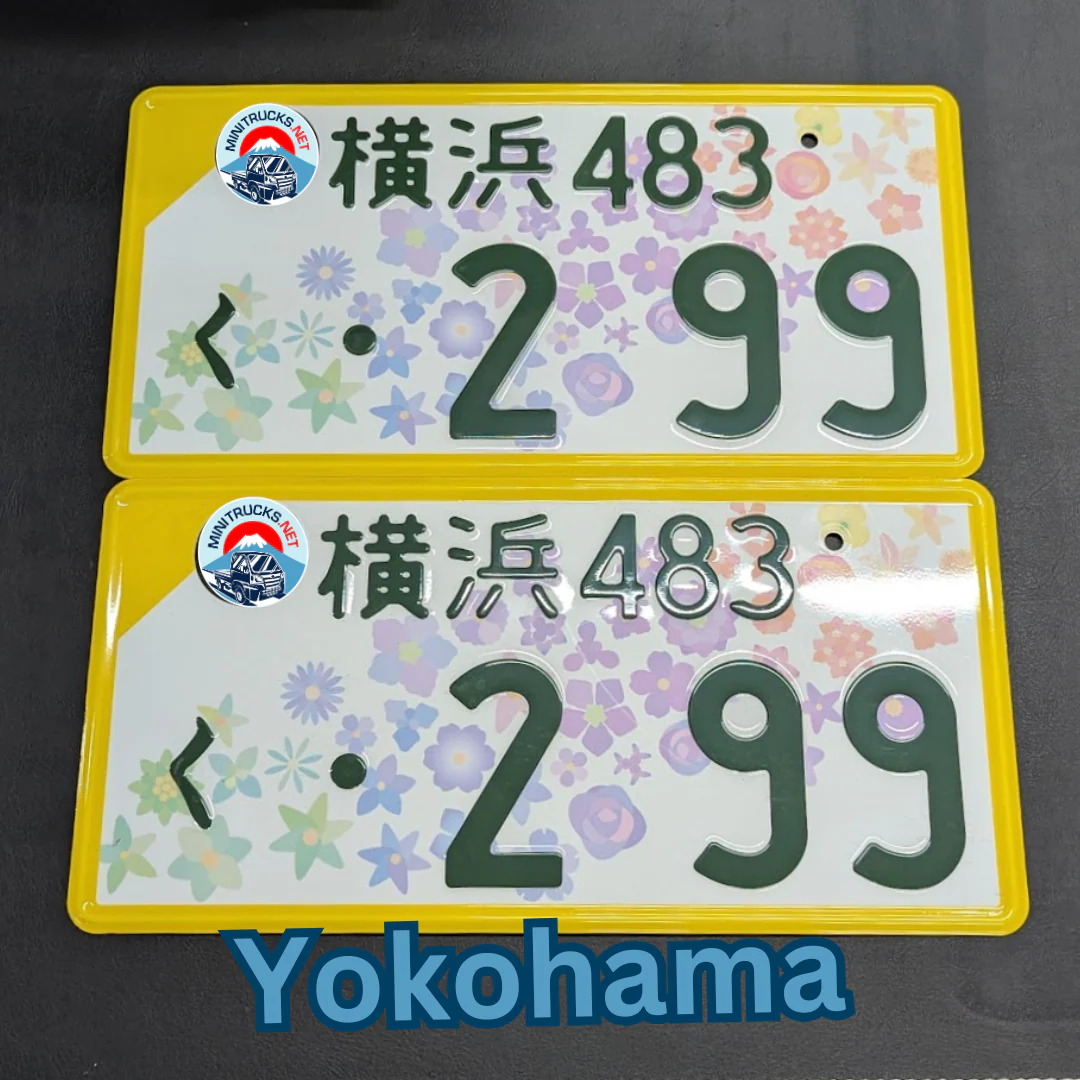 Authentic Japanese JDM License Plate - Image 44