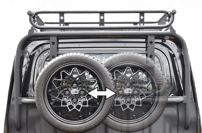 Hard Cargo Spare Tire Carrier - Image 3